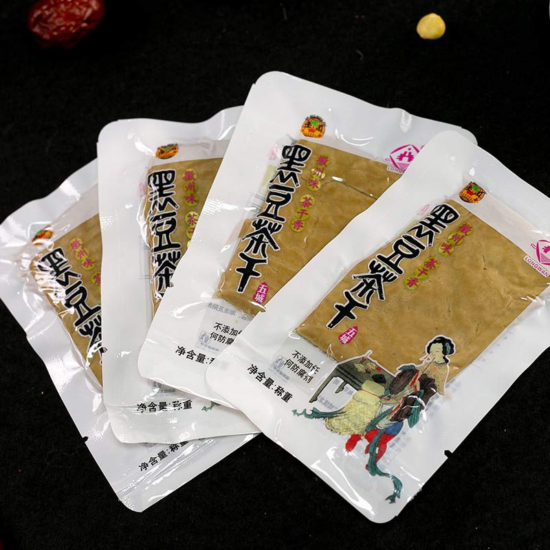 黑豆茶干